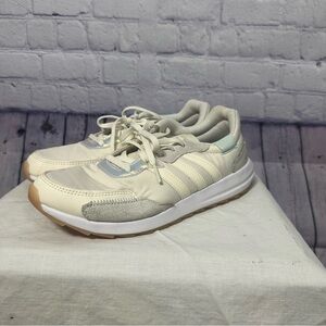 adidas Cream and Gray Women's Sneakers